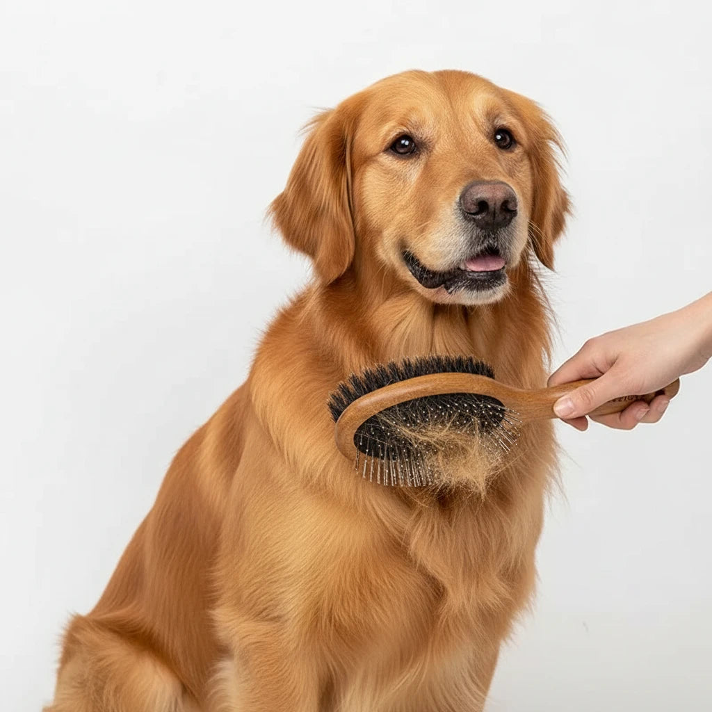Pamper Pooch Bamboo Brush