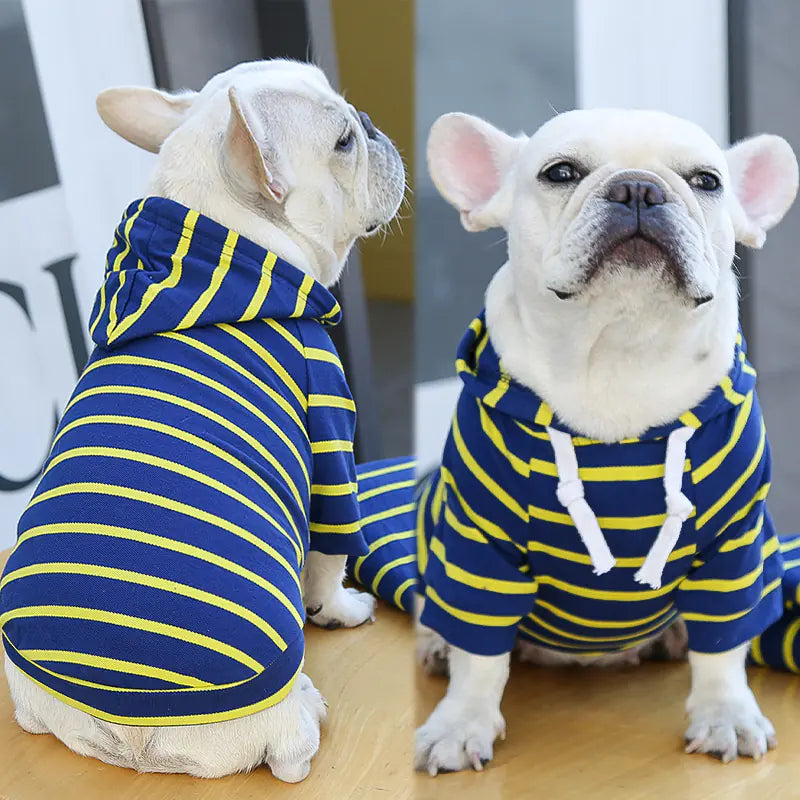 Furry Fashion Stripe Hoodie - Dogs & Cats