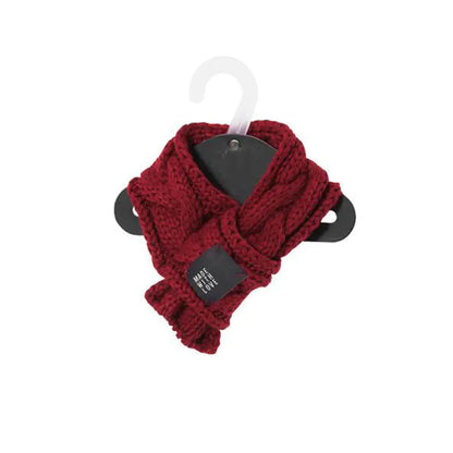 Cozy Woolen Pet Scarf