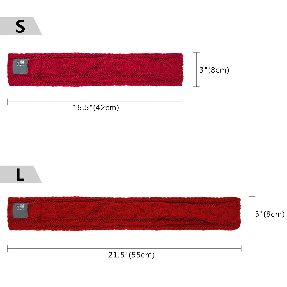Cozy Woolen Pet Scarf