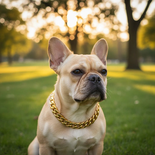 Stylish Steel Dog Collar