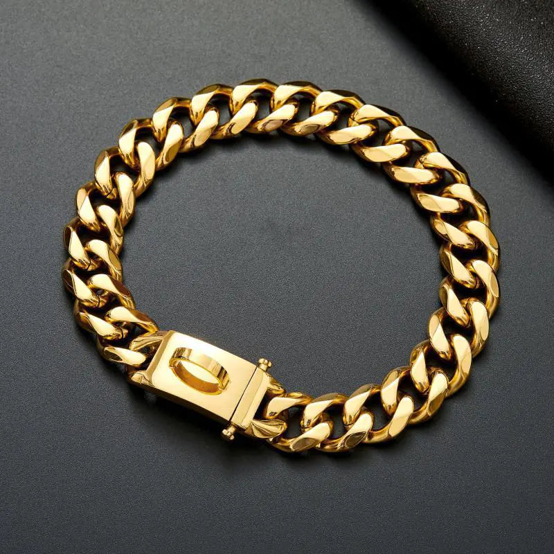 Stylish Steel Dog Collar