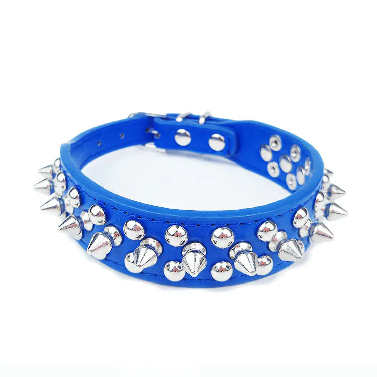 Elegant Rivet Dog Collar
